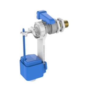 Thomas Dudley Hydroflo 324298 side inlet delay fill float valve with brass tail