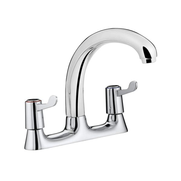 Bristan VAL2 DSM C CD chrome lever deck sink mixer tap