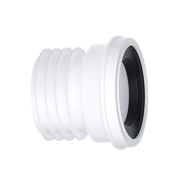 Viva PP0001 4" 110mm Easi-Fit Straight WC Pan Connector