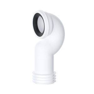 Viva PP0006 4" 110mm Easi-Fit 90 Degree Bent Swan Neck WC Pan Connector