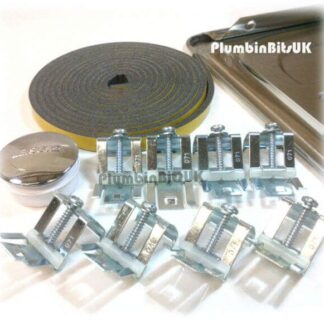 Leisure PACK2 Stainless Steel Kitchen Sink Fixing Pack with Clips