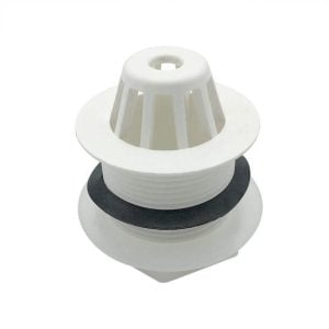 Armitage Shanks S885067 white plastic 1-1/2" domed urinal strainer waste