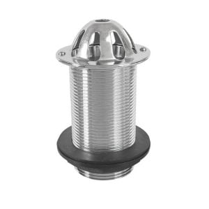 Masefield-Beta MSURI-125CP Domed 1-1/4" Brass Body Solid Urinal Waste Chrome