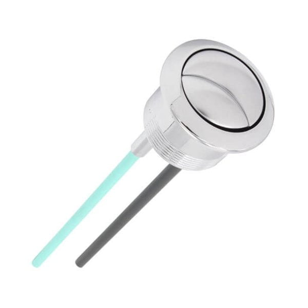 Ideal Standard E4447AA chrome dual flush push button by Geberit