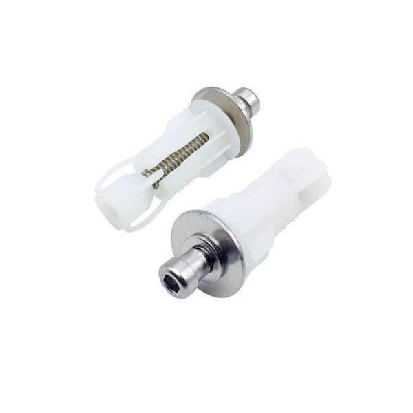 Roca AI0002500R Replacement Removable Toilet Seat Mounting Fixing Kit (Pair)