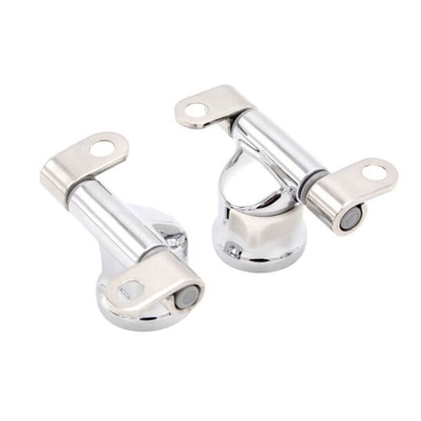 Roca AI0002100R chrome removable toilet seat hinge set