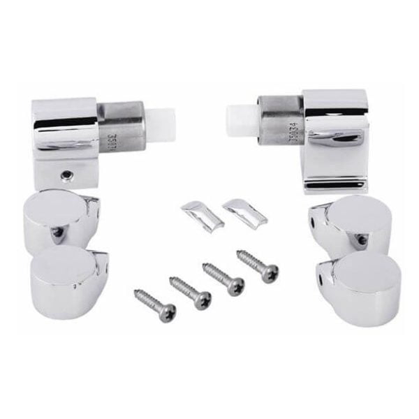 Roca AI0001200R chrome soft close toilet seat hinge set