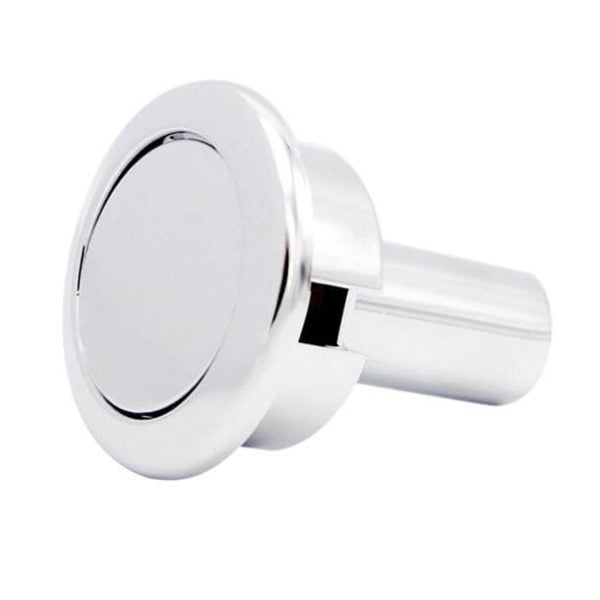 Siamp Storm 33A single flush chrome push button 34335007