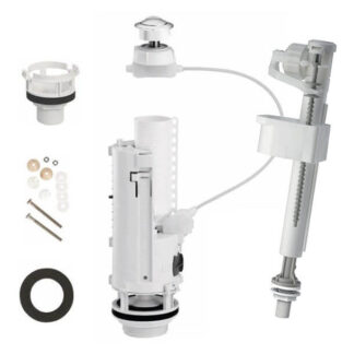 Siamp Optima 50 cistern refurbishment kit components