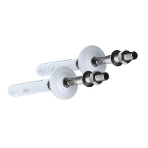 Viva PP0025 M8 x 112mm Threaded Wall Mounting Basin Fixing Kit