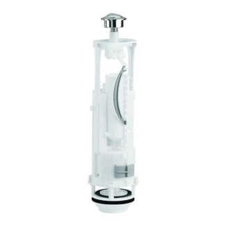 Siamp Optima 49 dual flush valve with chrome push button