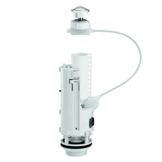 Siamp Optima 50 cable operated dual flush valve and push button