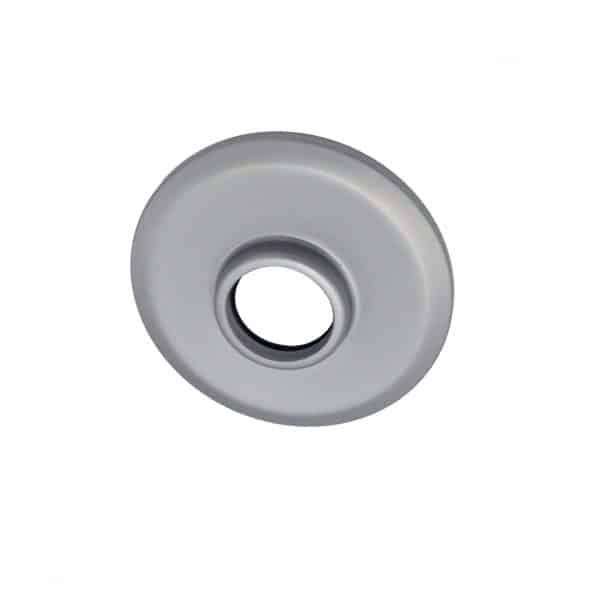 Aqualisa 223210 satin silver ceiling cover plate for Quartz exposed shower rail