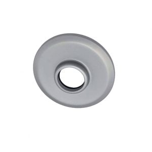 Aqualisa 223210 satin silver ceiling cover plate for Quartz exposed shower rail