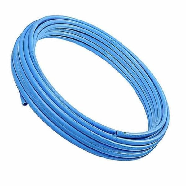 Polypipe 25100BU 25mm blue MDPE water mains pipe 100m coil
