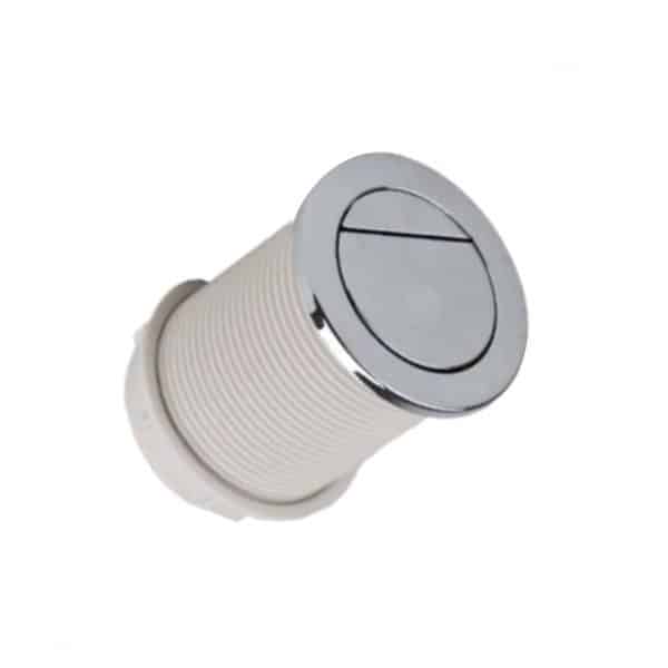 Roper Rhodes SP12169 Kara Vortex chrome pneumatic dual flush push button