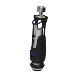 Geberit 136.909.21.2 Type 240 dual flush valve with chrome push button