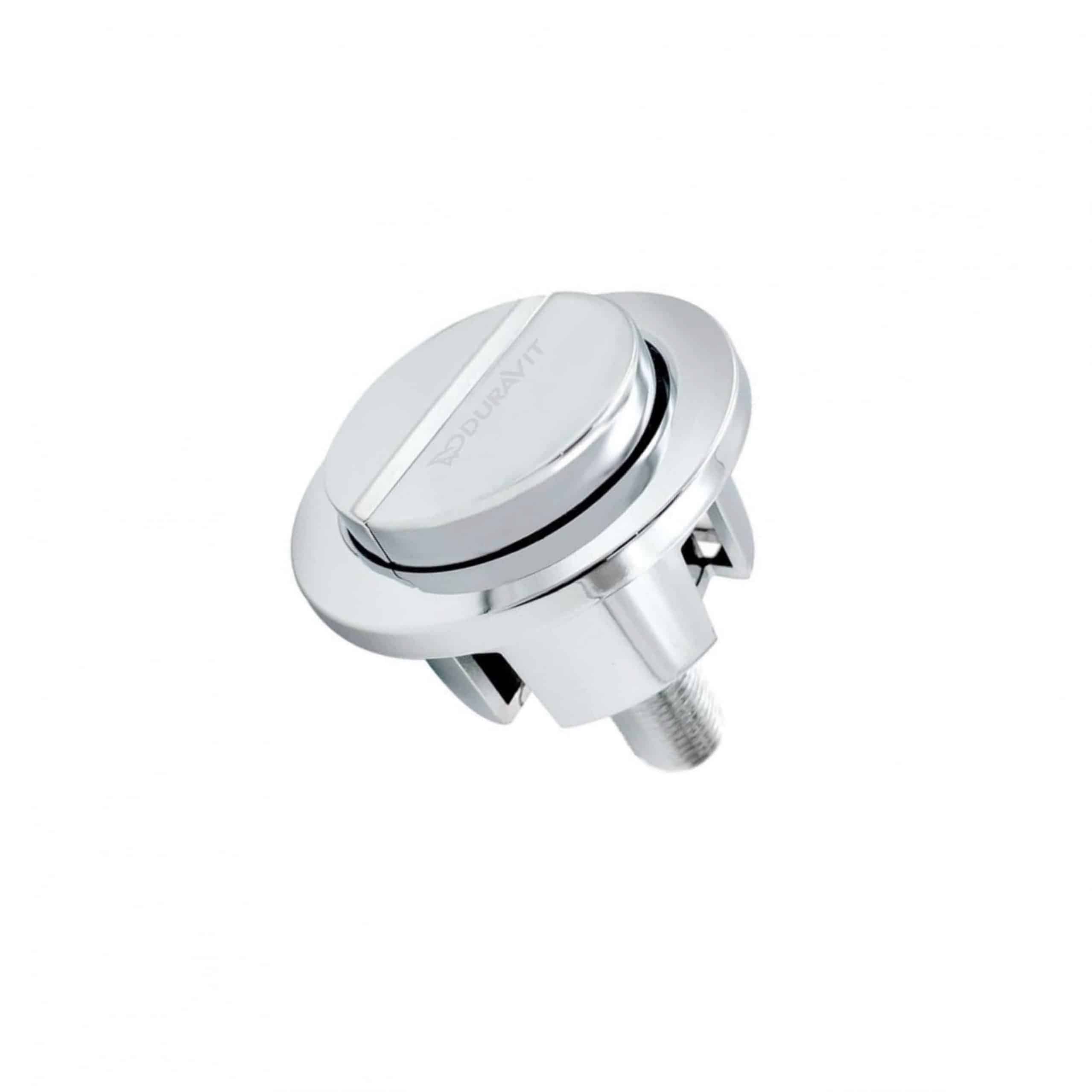 Geberit Duravit Replacement Type 290 Dual Flush Push Button Chrome 0074611000 by Geberit 