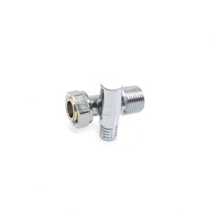 Inta 15DOT 15mm x 1/2" BSP chrome drain off tail piece