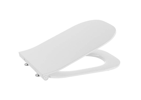 Roca A801472003 The Gap Square SLIM white soft close toilet seat and cover