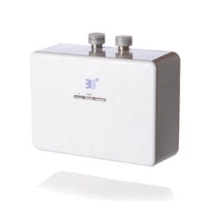 Hyco Rho IN60T 6kW thermostatic instantaneous inline water heater front view