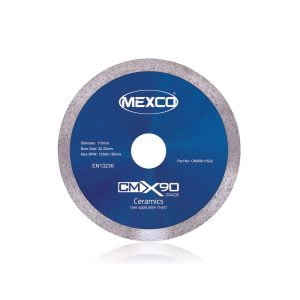 Mexco CMX9011522 115mm Ceramic Diamond Blade