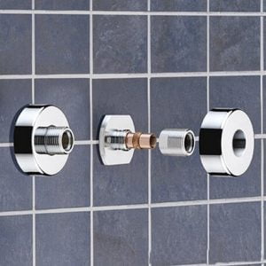 Bristan WMNT10 C Artisan Wall Mount Concealed Fixings Chrome Pair
