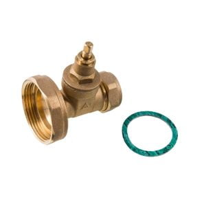 Embrass 305230 Brass 28mm x 1-1/2" Gate Pump Valve
