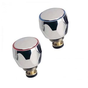 Bristan R 3/4 MT chrome metal bath tap reviver kit pair