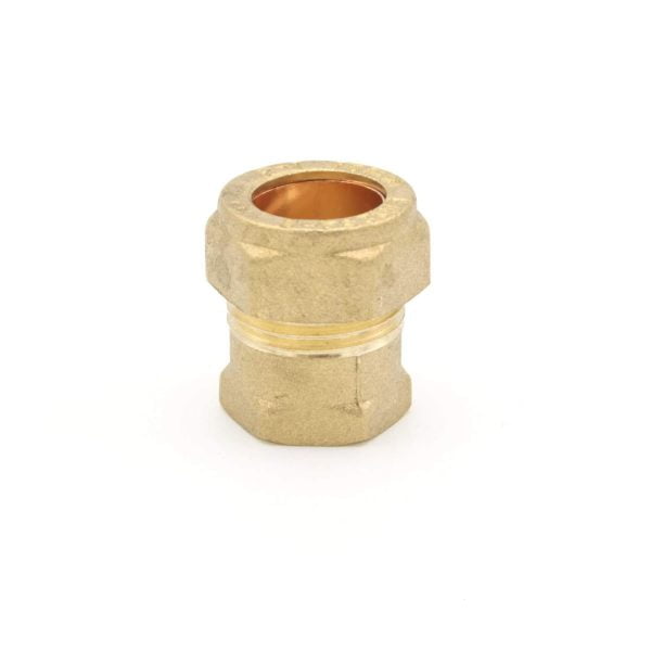 Embrass 15mm Compression x 3/8" BSP Female Iron Thread Adapter