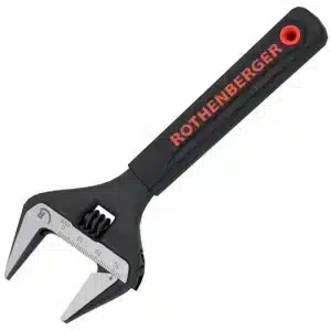 Rothenberger 70459 Adjustable Wrench Wide Jaw 6"