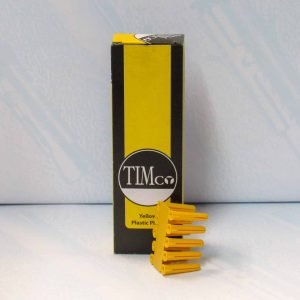 Timco YPLUG Yellow Plastic Wall Plugs