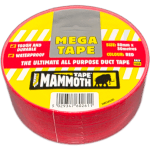 Everbuild Mammoth Red Mega Tape 50mm x 50m roll