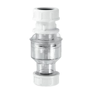 McAlpine TUN5-CL Clear Straight Through Tunvalve
