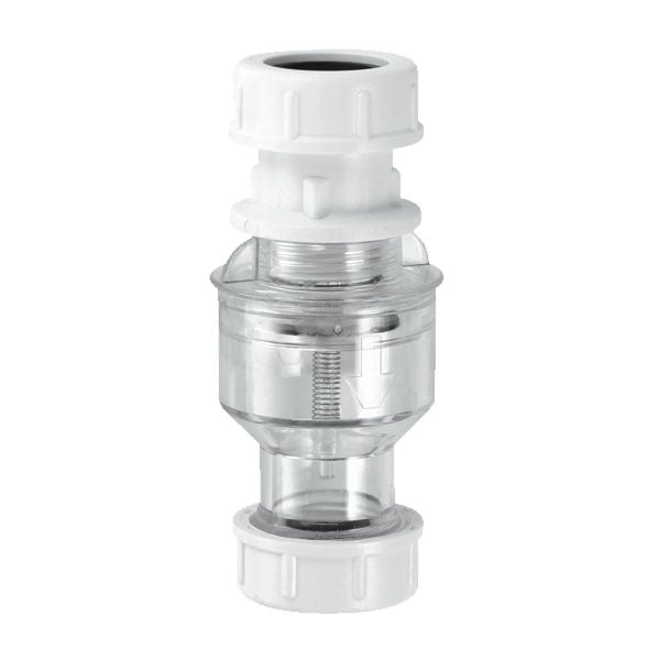 McAlpine TUN5-CL Clear Straight Through Tunvalve