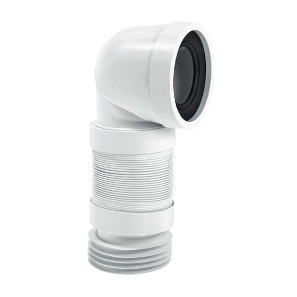 McAlpine WC-CON8F 90 Degree Flexible WC Connector