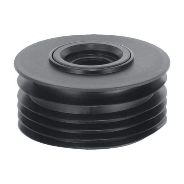 McAlpine DC2-BL 4" 110mm drain reducer connector black