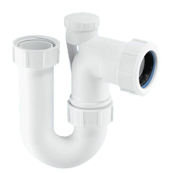 McAlpine SA10V 1¼" Tubular Swivel Anti-Syphon 'P' Trap