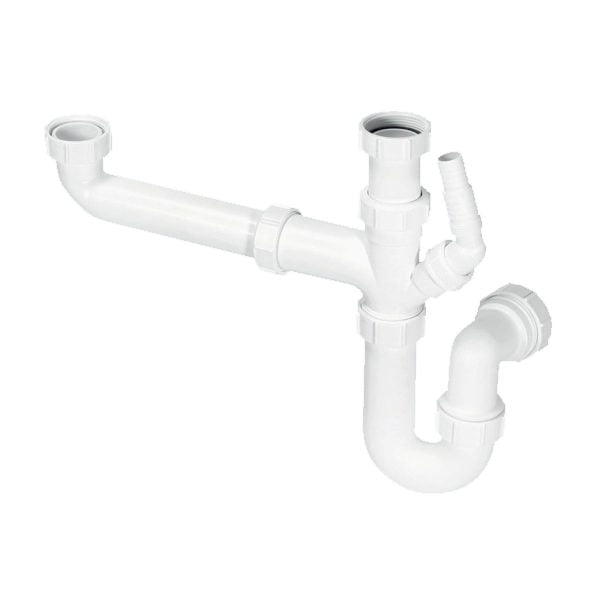 McAlpine SK1 1½" Bowl and a Half Sink Plumbing Kit