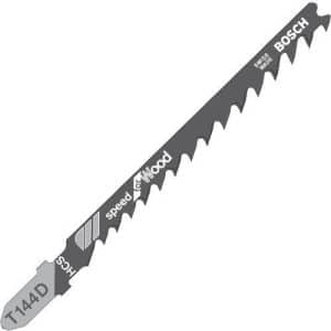 Bosch T144D Speed for Wood jigsaw blade pack of 5