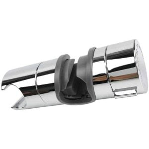 Inventive Creations UNIRISER Universal Shower Head Clamp Bracket Chrome