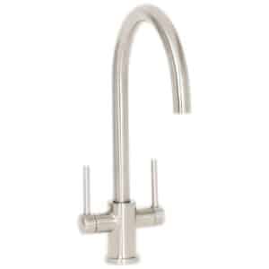 Highlife Dava 15731 brushed nickel kitchen sink mixer tap