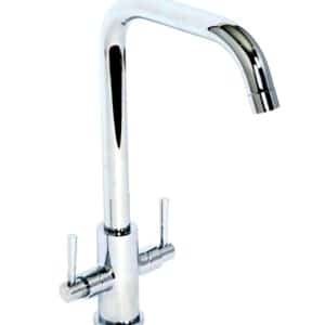 Highlife 13231C Don Luxury Cruciform Kitchen Sink Mixer in chrome