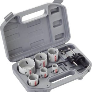 Bosch 2 608 580 803 9-piece HSS bi-metal plumbers holesaw set