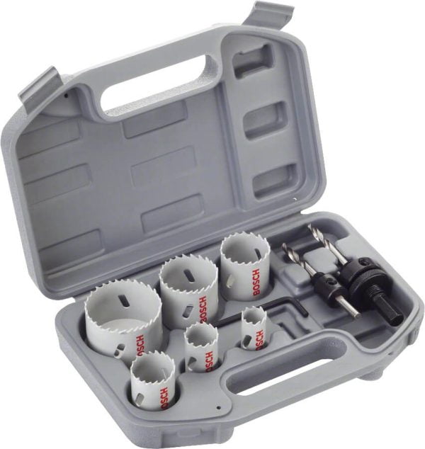 Bosch 2 608 580 803 9-piece HSS bi-metal plumbers holesaw set