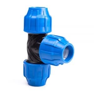 Polypipe 40225 Polyfast 25mm MDPE Equal Tee