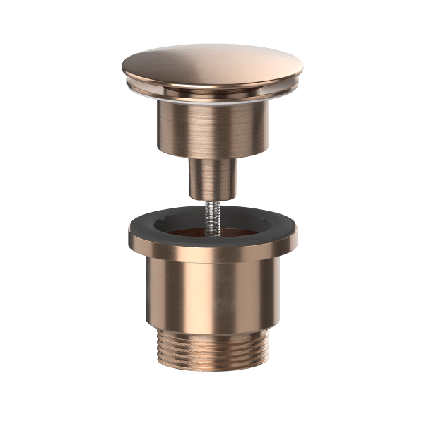 Viva BWUNI/BC Universal Basin Waste Brushed Copper
