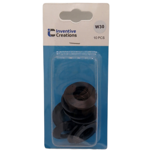 Inventive Creations W30 blister pack of 10 conical inlet washers