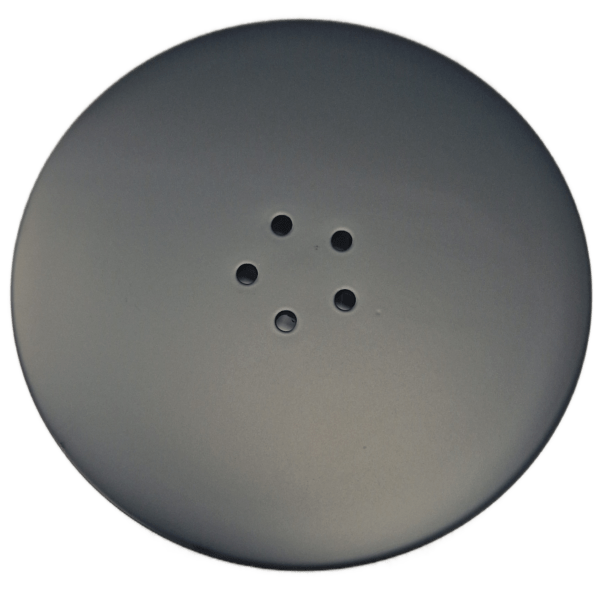Viva WTSH90/MB 90mm Matt Black Shower Waste Cover
