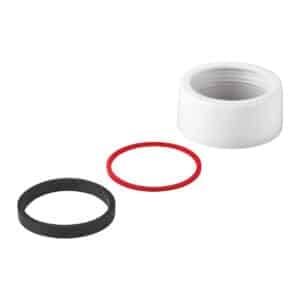 Grohe 43259SH0 Alpine White Flush Pipe Connector Mounting Set